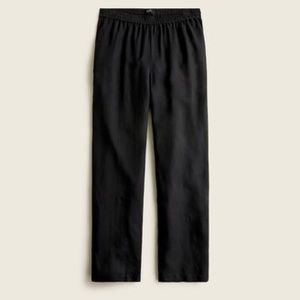 Jcrew Tall eco cupro pull-on crop pant
